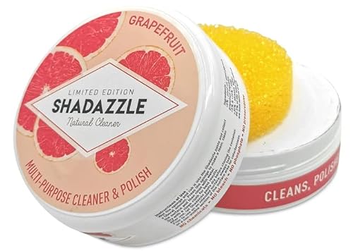 Shadazzle Natural All Purpose Cleaner and Polish â€“ Eco friendly Multi-purpose Cleaning Product â€“ Cleans & Polishes any washable surface (Grapefruit)