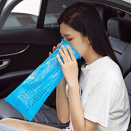 DOITOOL 25 sacos para vômito descartáveis Emesis sacos para ônibus, carro, aeronaves, viagens, enjoo