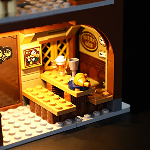 BRIKSMAX Led Beleuchtungsset für Lego Harry Potter Hogsmeade Spielzeug - Compatible with Lego 76388 Bausteinen Modell - Ohne Lego Set – Bild 5