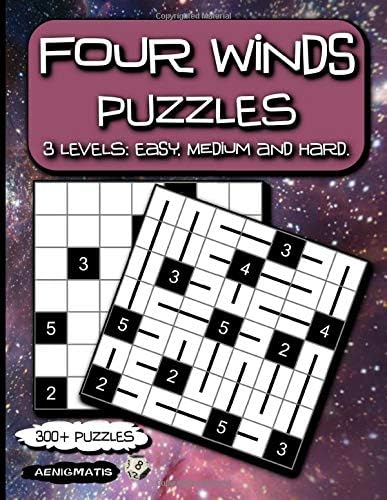 Four Winds Puzzles: 3 Levels: Easy, Medium and Hard.