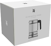 WMF Küchenminis 2in1 Vario üveg vízforraló teafőző 1L 1900W hőmérséklet szabályozás 7
