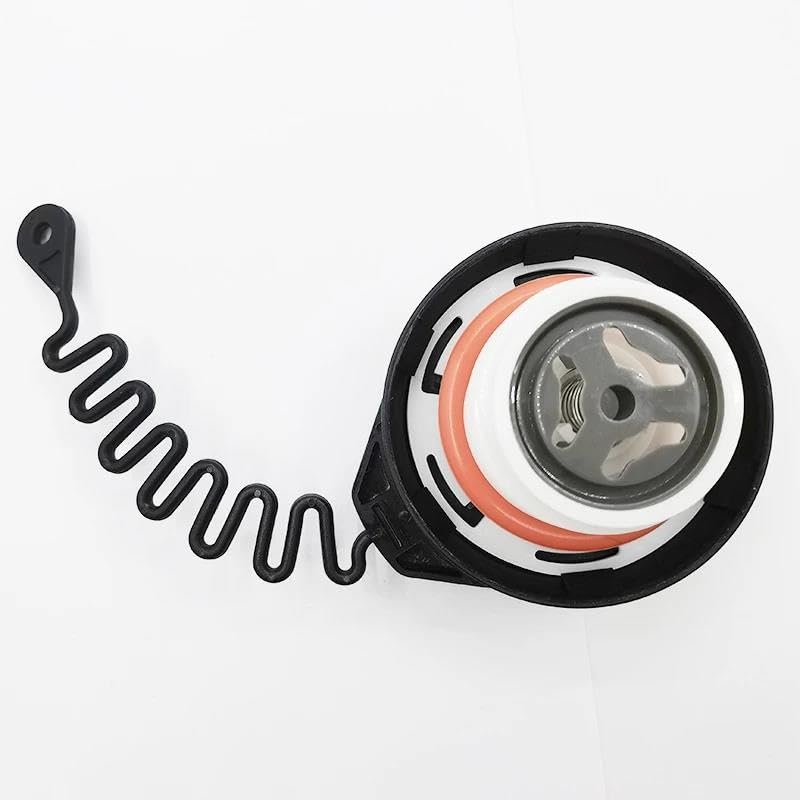 Tankdeckel Inkl. Haltegurt Für Volvo S60, S80, V60, V70, XC60, XC90 – OE 30769237 / 31392044, Passt 1999–2015, Schwarz, Auto-Zubehör
