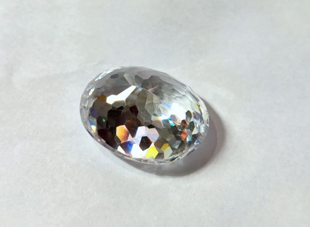 Astro Cart 5 Ratti Diamond Zircon Stone Original Certified जरकन रत्न 4.50 White Zarkan Stone Shining Safed Jarcon Patthar Oval Shape Safed Nag For Zirkan Pendant 1