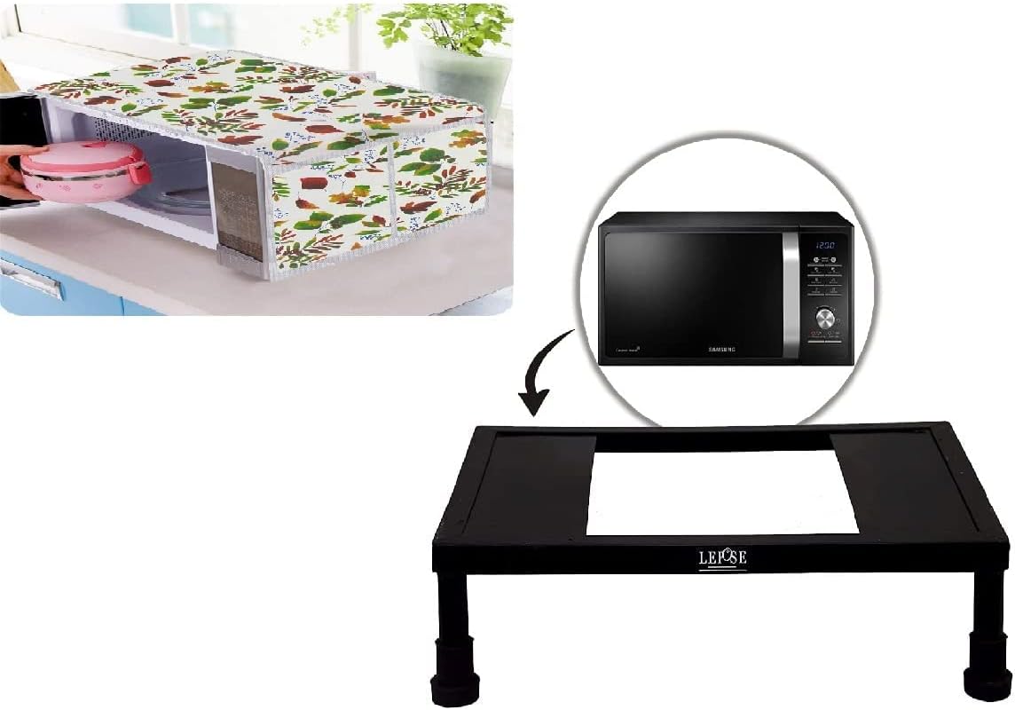 Primax Heavy Gi Metal Universal Microwave Oven Fix Stand for Kitchen