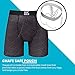 Warriors & Scholars Chafe Safe Pouch Boxer Briefs For Men Pack Of 6, Ultra Soft, Breathable Quick Dry, Moisture-Wicking, Buldge Enhancing Mens Underwear, AM115FBP M