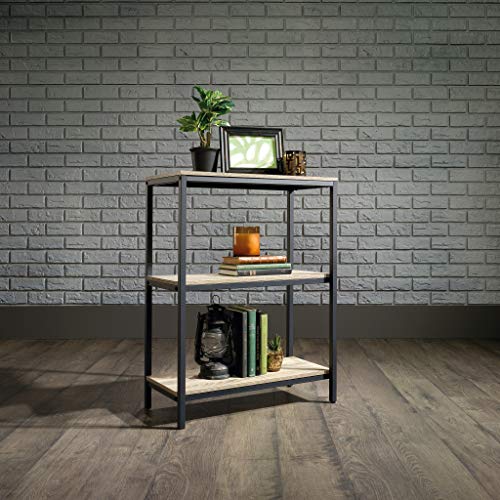 Sauder North Avenue 3 Shelves Bookcase, Charter Oak Finish, L: 23.47" X W: 11.50" X H: 30.47" #TOP1