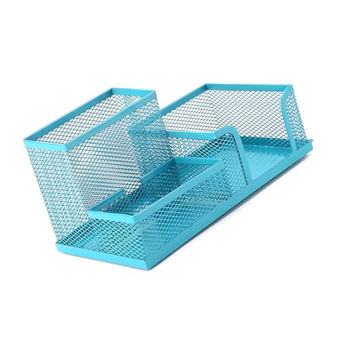 ペンホルダー 3コンパートメント 鉛筆オーガナイザー 収納ボックス オフィス棚 ノート付き 学用品 大容量 オフィス棚 ノートペン付き 学校用