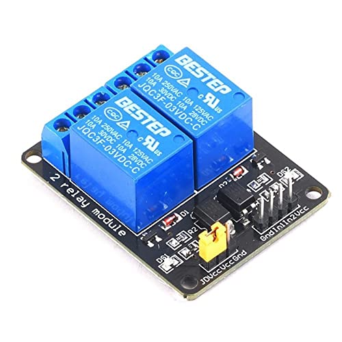 Module de relais 2 canaux 3.3V à optocoupleur pour commander vos appareils sans risque de surtension
