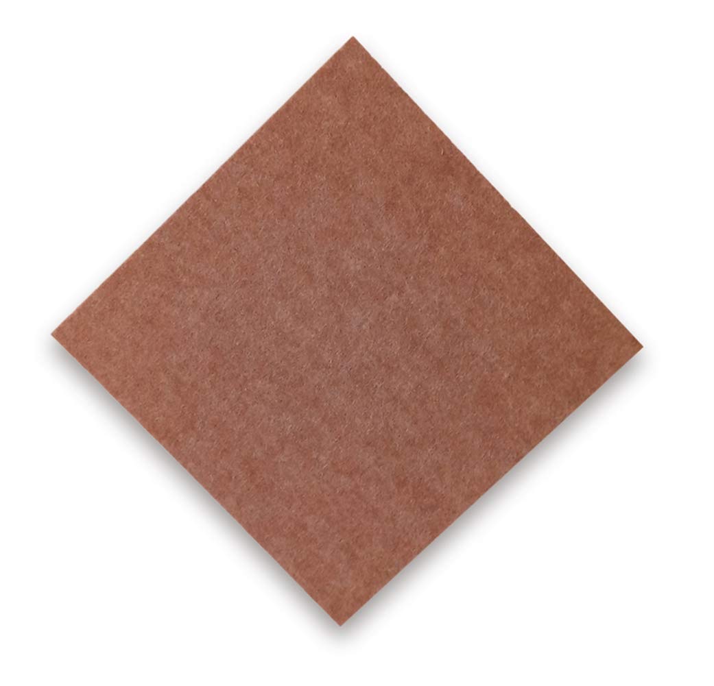 Bacheca In Sughero E Feltro Viola - 30x30 Cm - 2 Pezzi - Lavagna Promemoria Per Ufficio E Scuola