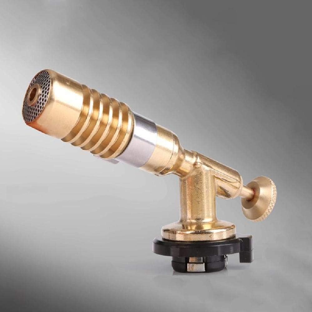WICHEMI Propane Torch Head Brass Blow Torch Head Pencil Flame Gun for Welding Plumbing Brazing Sodering