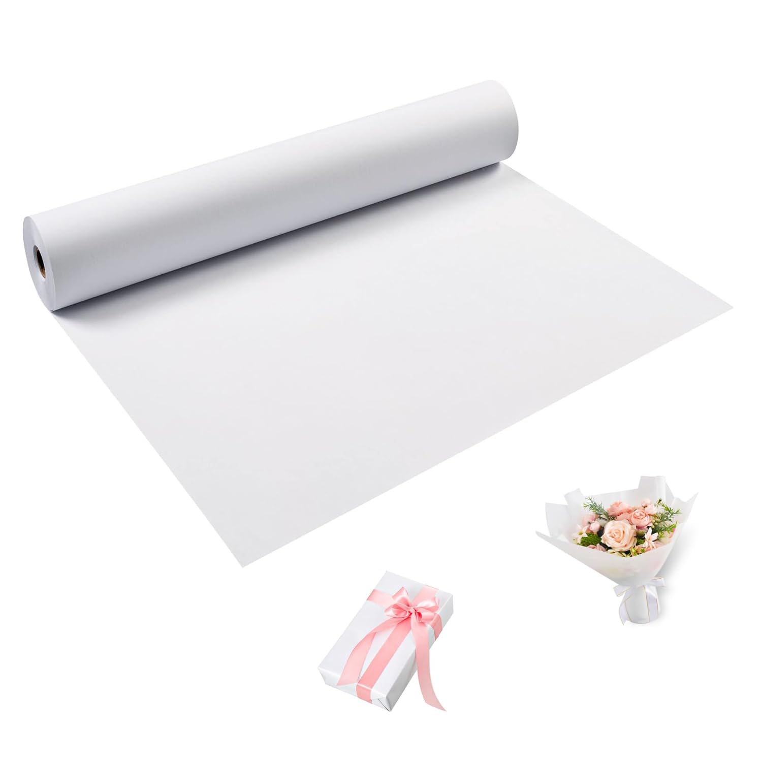 スティール &シェード ：ペーパーバック 2011/3/22 Amazon.com: White Wrapping Paper Roll 24
