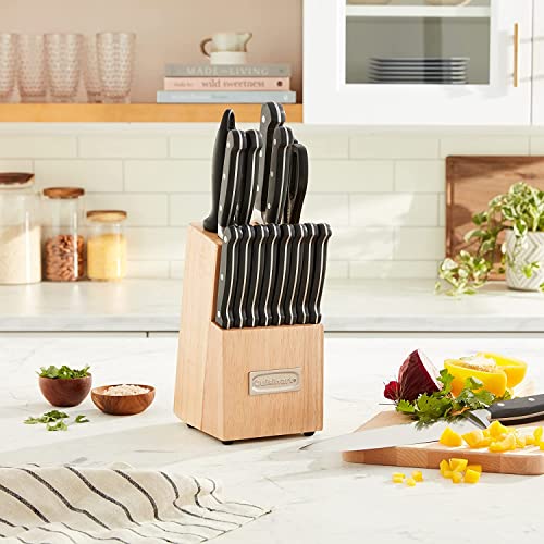 Cuisinart C77Tr-16P Triple Rivet Collection 16-Piece Cutlery Block Set, Stainless Steel #TOP6