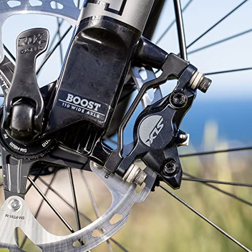 Shimano Slx Br-M7100 2-Piston Post-Mount Disc Brake Caliper, Metal Pads With Fins, Black #TOP1