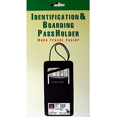 Leather Boarding Pass Holder Travel Id Passport Ticket #TOP2
