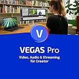 VEGAS Pro 20 - Video, Audio und Streaming für Kreative | Videobearbeitungsprogramm | Videoschnittprogramm | Video Bearbeitung Software | Windows 10/11 PC | 1 PC Lizenz
