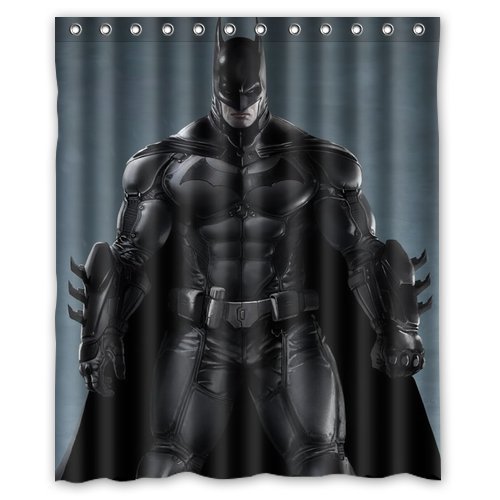 ScottShop Custom Best Batman Arkham Shower Curtain Decoration Waterproof Polyester Fabric Bathroom Shower Curtains 60 "x 72" Inch