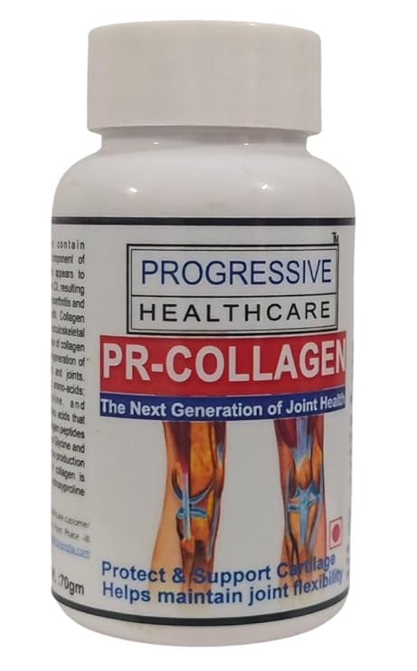 Progressive Healthcare PR-Collagen Powder Supplement Type - 2 Of cartilage for Joint Health , 70gm