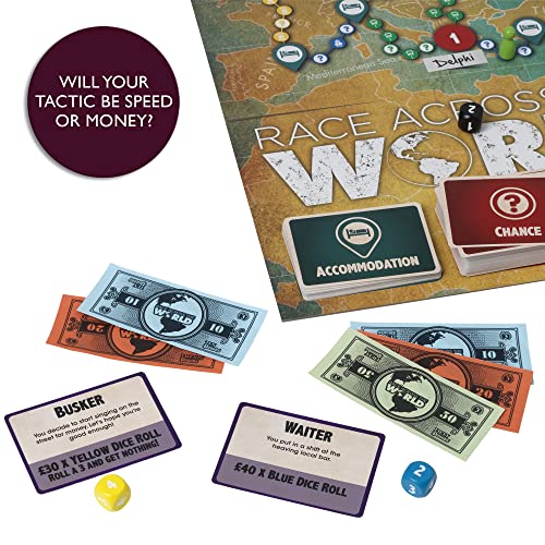 IDEAL | Race Across the World: The globe-trotting adventure game! | Family TV Show Game| For 2-6 Players | Ages 8+ - Image 6