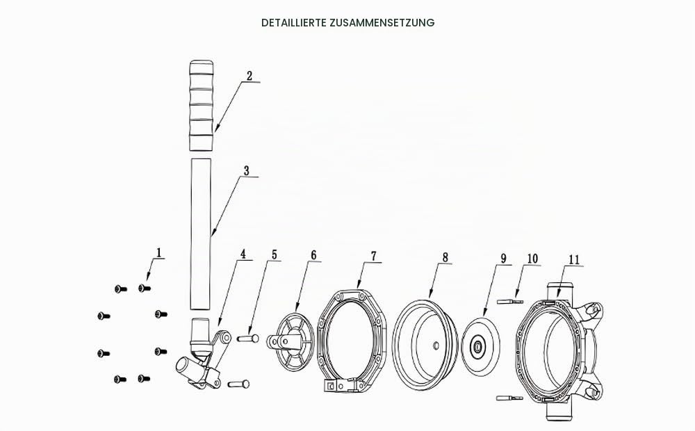 LIGHTEU, Seaflo 720 GPH Boot Marine Manuelle Membran Handbilge Wasserpumpe