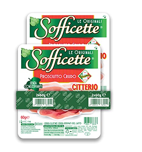 Citterio Sofficette - Prosciutto Crudo Bi-Pack 2x 60g