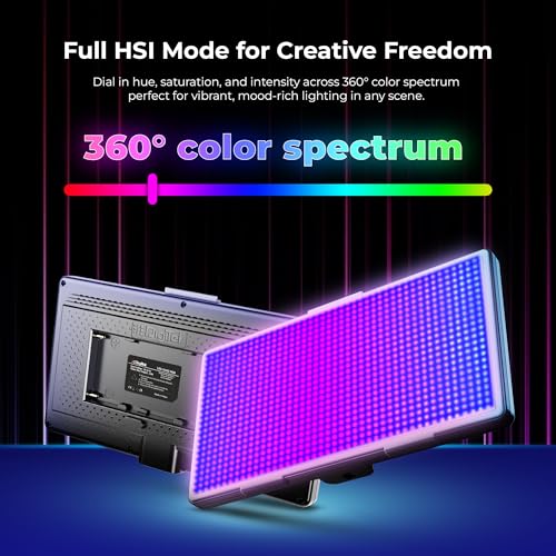 Image of Digitek LED-D432RGB LED Video Light Studio, for YouTube Video, Product Photography, Makeup Shoot and More (Battery Not Included)