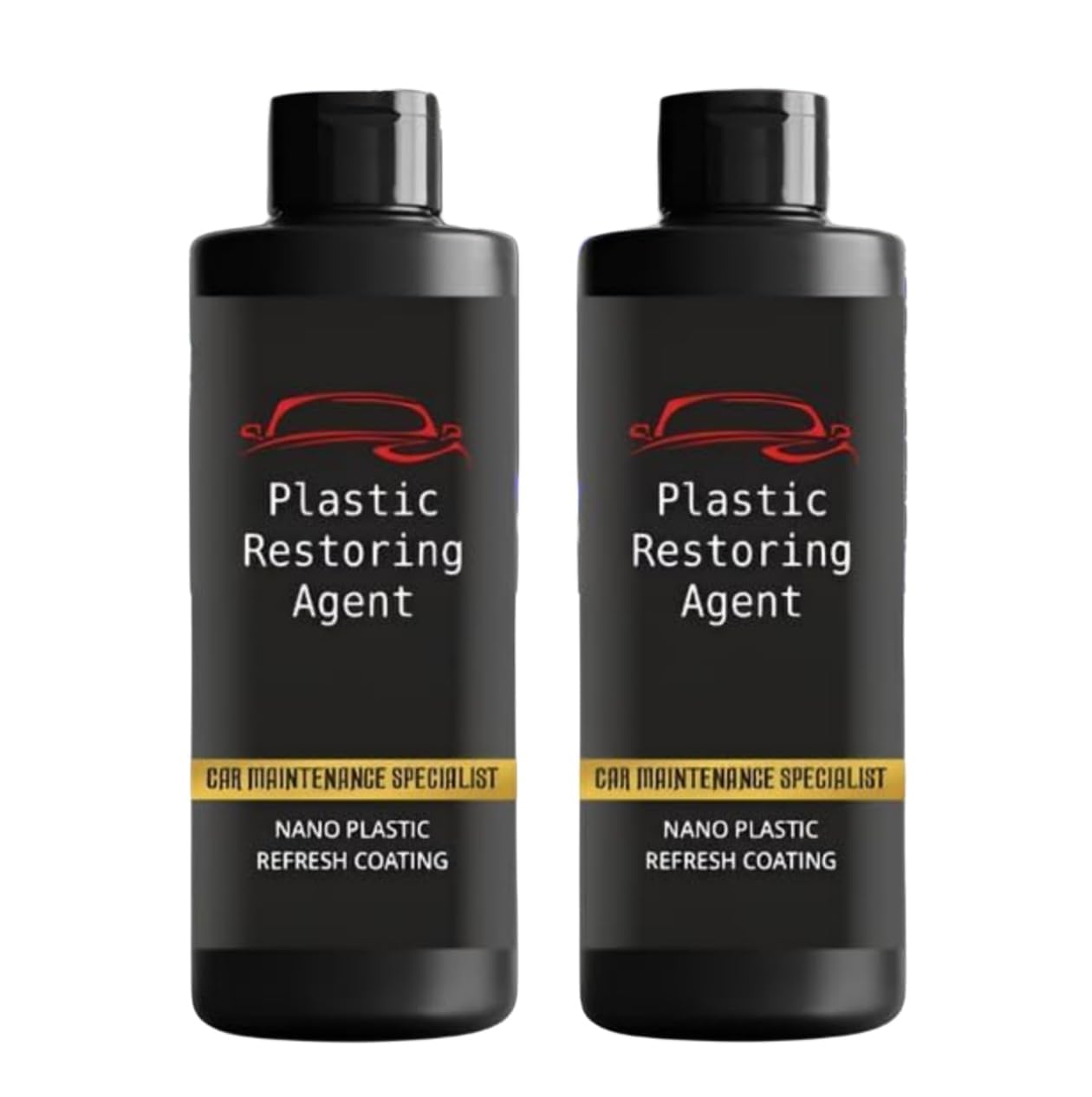 Beyond Fill Plastic Restoring Agent Nano Plastic Refresh Coating Vehicle Interior Cleaner Pack of 2 100ML Each