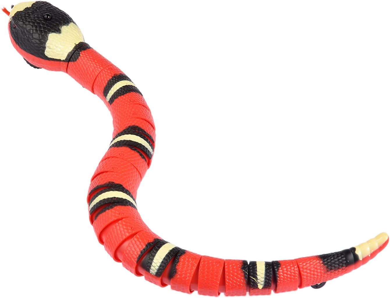 Smart Sensing Snake Cat Toys Eletronic Interactive Toys for Cats USB Charging Cat Accessories for Pet Dogs Game Play Toy