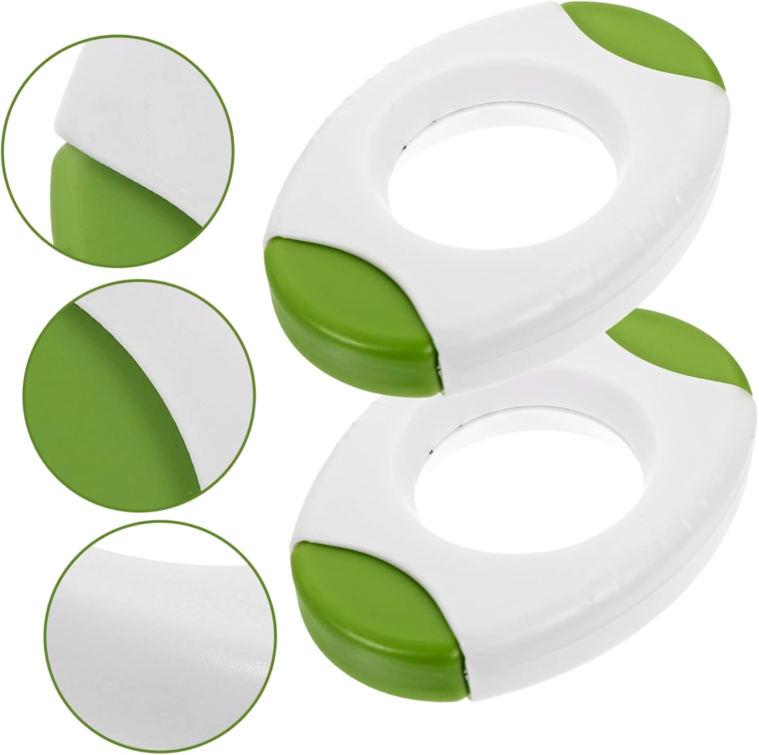 OUNONA 2pcs Boiled Egg Cutters Eggshell Cutters Egg Opener Puncher Separator Tool Dishwasher Safe
