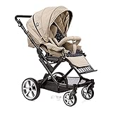 großer Sportwagenaufsatz Gesslein 290100170426 Trend inklusive C1 Softtragetasche in 170 beige und Loop-Einlage 426