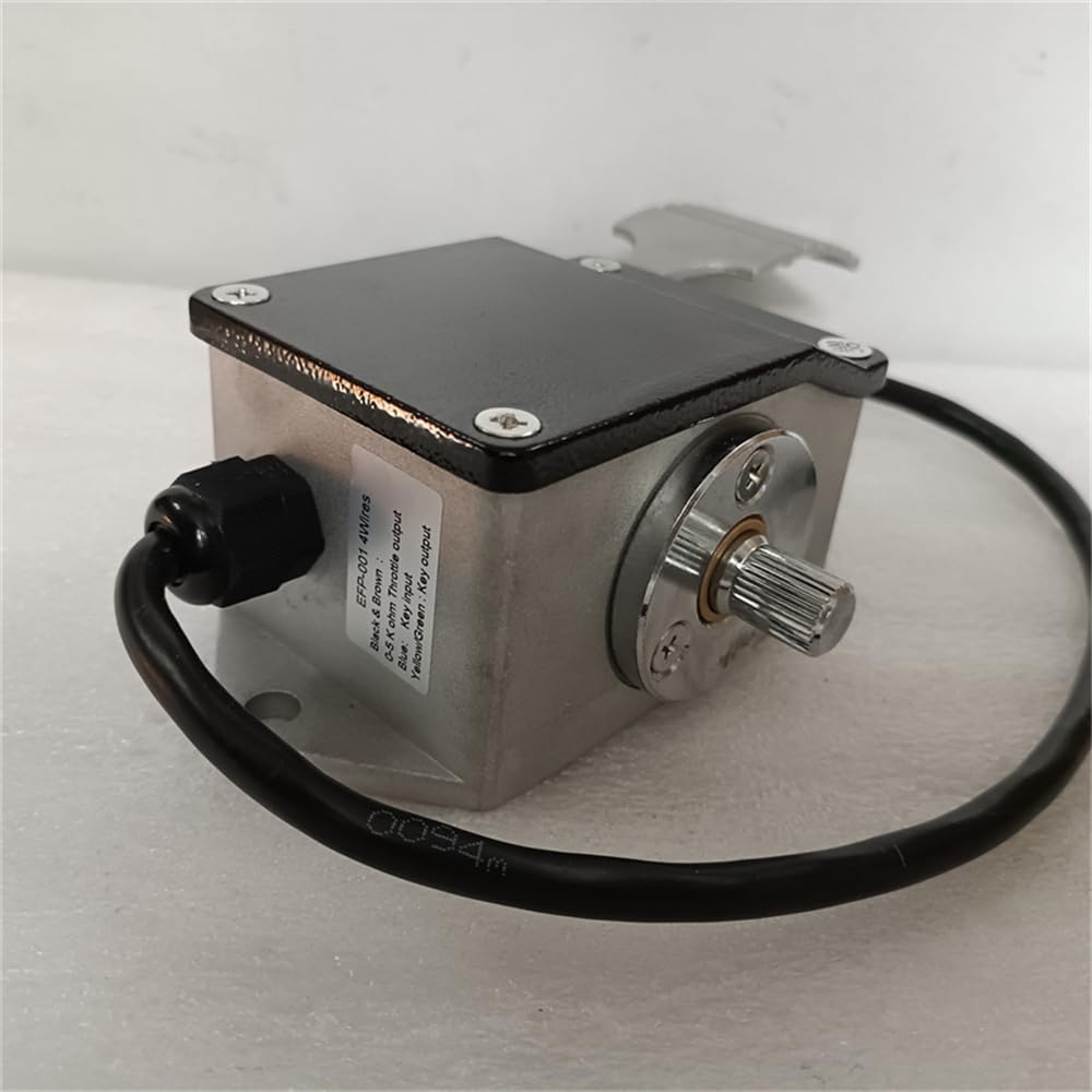0-5K Ohm Elektronischer Gashebel Controller für Curtis FB-6 5K Fuß Gaspedal Elektrofahrzeug Gabelstapler Palette Golfwagen Zubehör (EFP-001 4 Drähte)