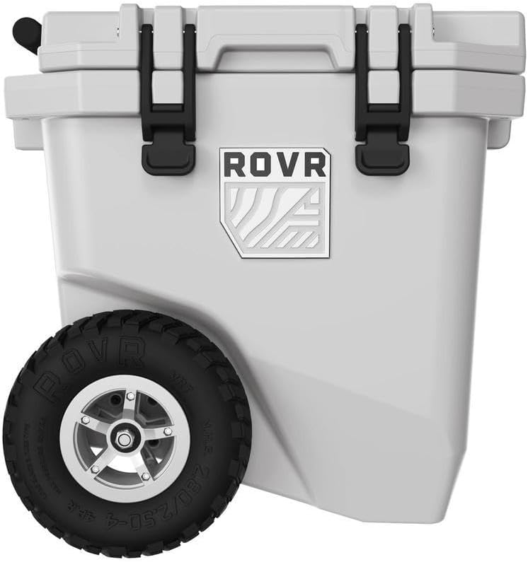 RovR Hard Cooler – Heavy Duty Insulated Cooler Box for Camping, Beach, Travel, Tailgating, Fishing, and Parties – Rugged Portable Cooler for Long Ice Retention