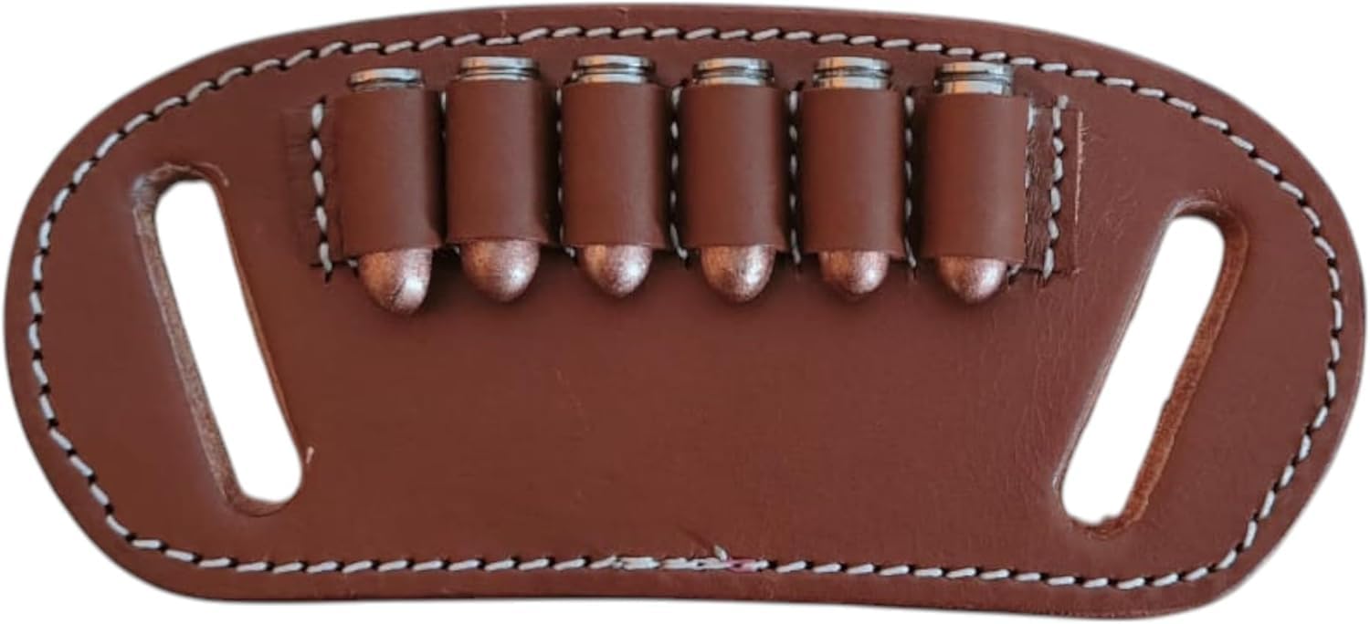 Caliber Ammo Loop Holder for .22, .38/.357, .44/.45 Heavy Classic Western Ammunition Carr…