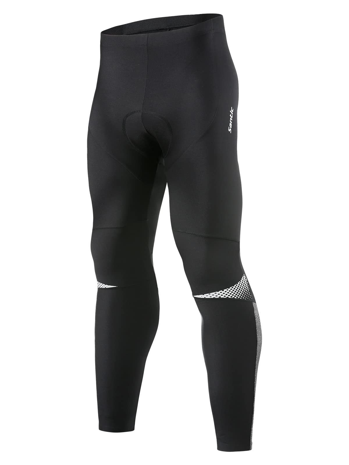 Pantalon Cycliste Hiver Santic - Homme - Rembourré - Tissu Respirant