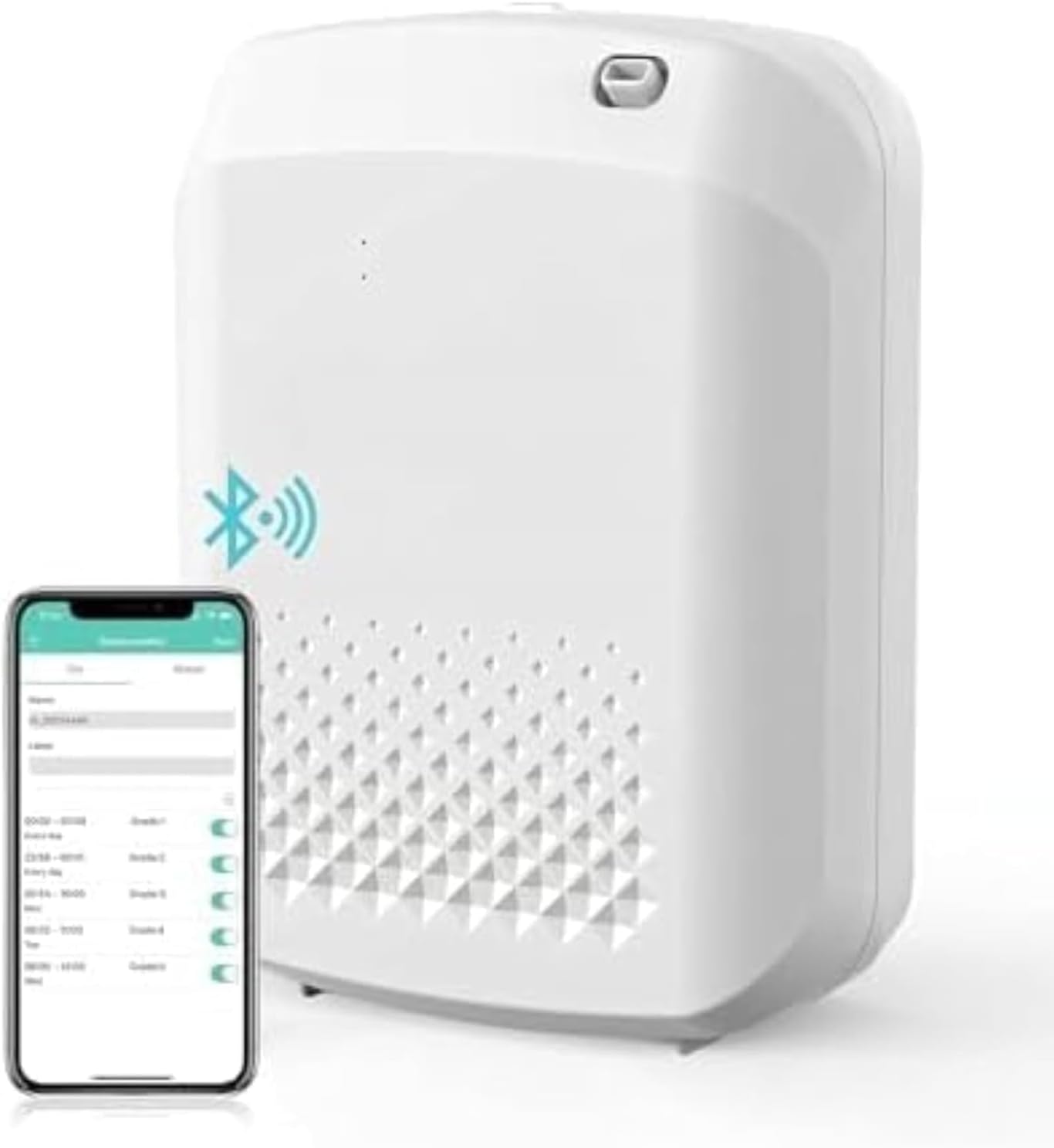- ISC Machine Smart Aroma Scent Air Diffuser,Waterless Essential Oil Scent Machine with Bluetooth Connectivity| Programmable Timer & Smart App Control|Ideal for Home,Hotel,Spa and Office|