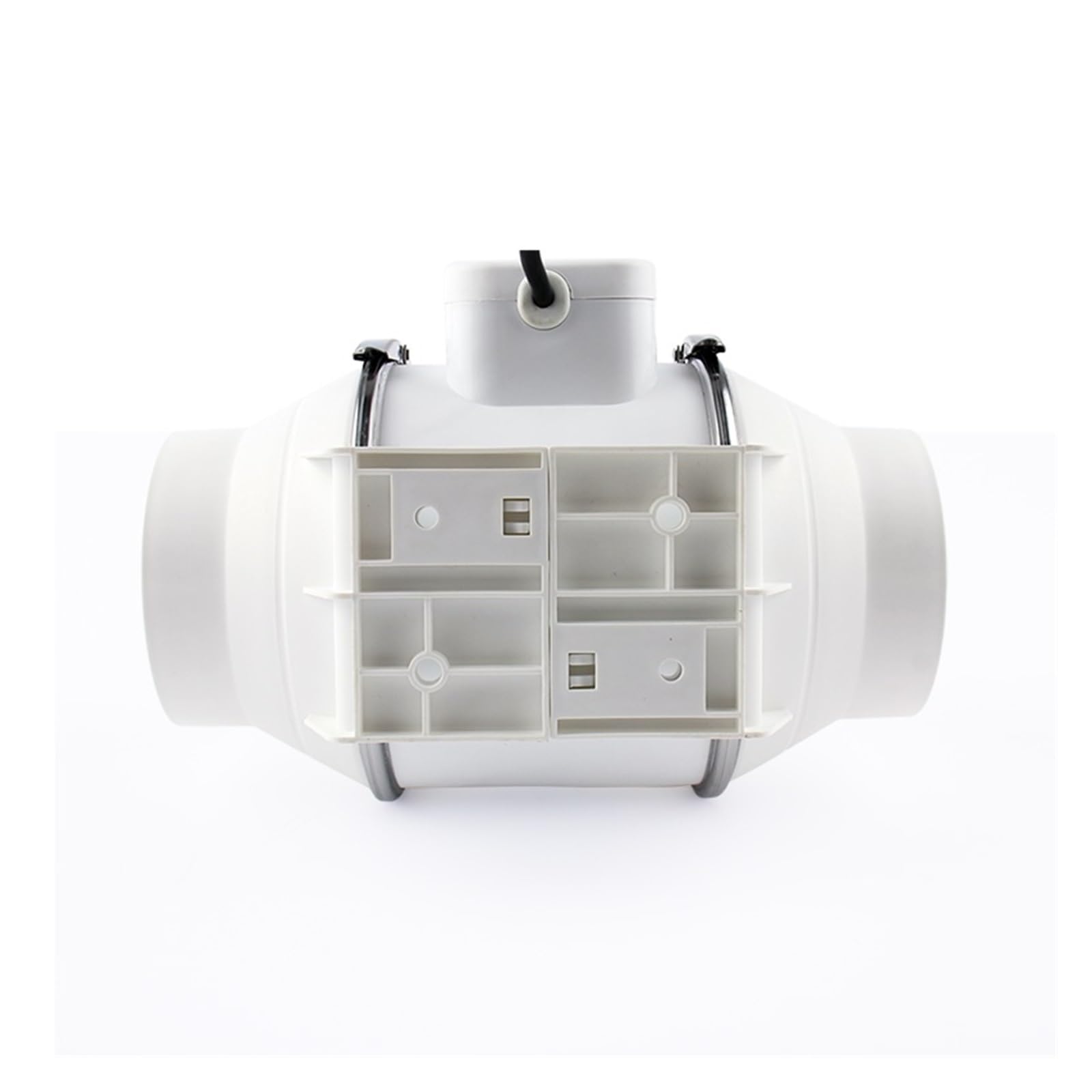 Ventilador de Escape, Extractores De Aire De 3/4 Pulgadas, Ventilador De Conducto De Tubería En Línea Silencioso, Extractor De Aire, Ventilador De Limpieza For Pared De Inodoro Y Cocina(75mm outlet)