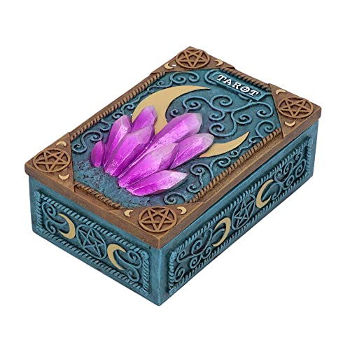 Caja de Tarot Crystalline Azul 14.4 cm de Nemesis Now Caja de Tarot Crystalline Azul 14.4 cm de Nemesis Now