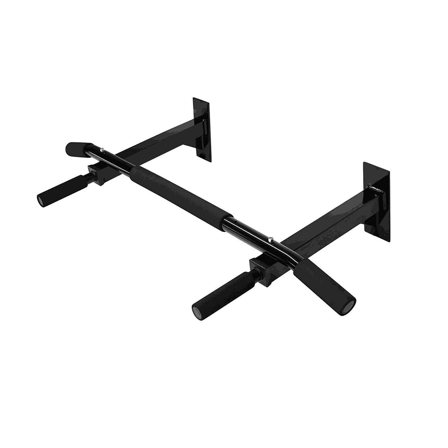 Wall Mounted Pull Up Bar/Chin Up Bar(Black) for Home Gym