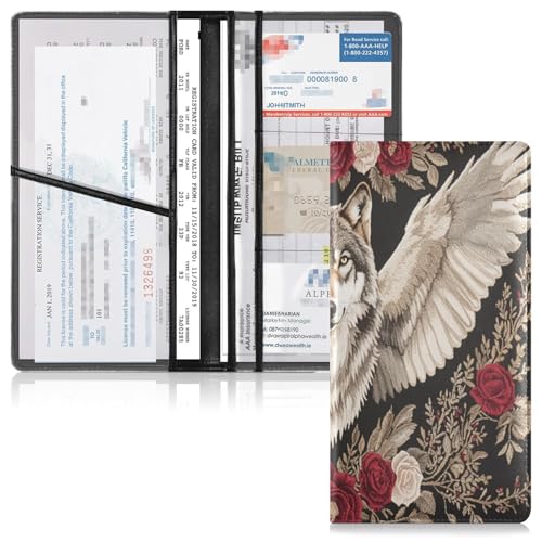 Organizador para documentos de auto PU miniatura 2