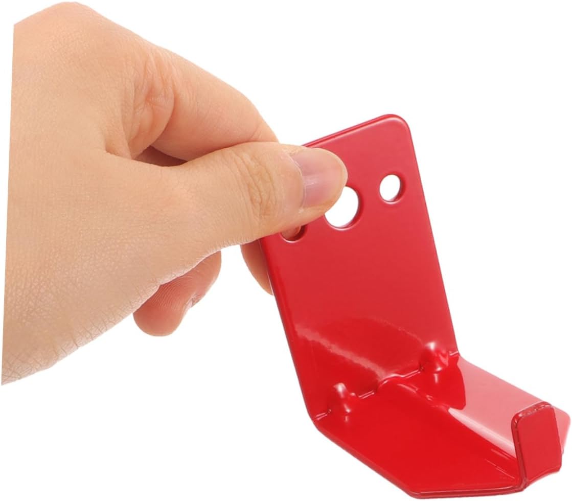 jojofuny 2sets Bracket with Accessories Wall Mount Hanger for Lb Extinguishers Easy to Install Fire Safety for Office Vehicle and More