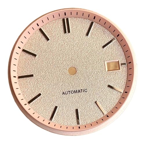 Cadran stérile 33.5mm avec index argenté métallique effet givré mat
