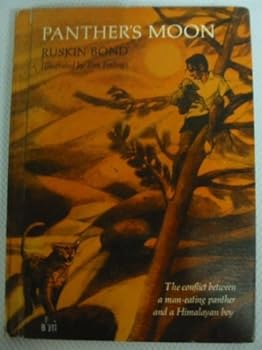 Hardcover PANTHER'S MOON - The Conflict between a Man-Eating Panther and a Himalayan Boy. Book