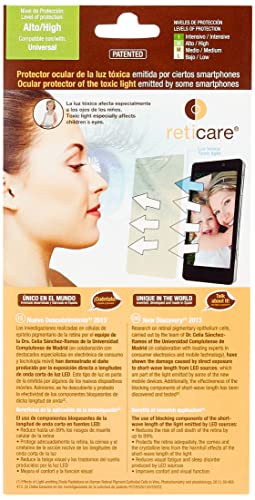 Reticare 351P-3500-B - Protector de ojos, universal, high Cover