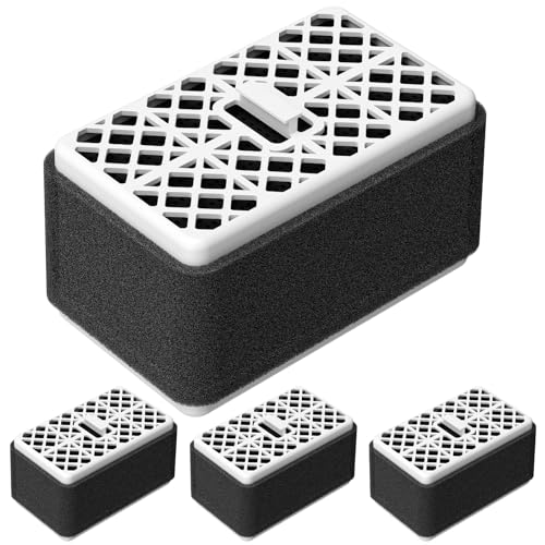 THU9476 Deodorizer Filter Compatible with TOTO Washlet S300, S350E, C100, C200, 700H, S500E, 700H, High Efficiency Deodorizing Cartridge Parts for Bathroom Toilet, 4 Pack(Not FIT for THU6474)