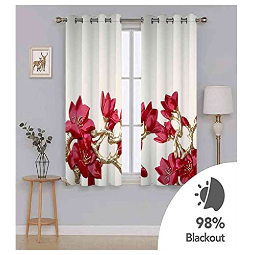Rideaux occultants 100% polyester isolant thermique phonique 3D - 6