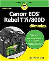 Algopix Similar Product 12 - Canon EOS Rebel T7i800D For Dummies