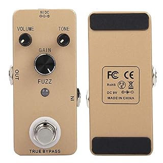wosume wosumePédale d’effet Guitare, Partie Style Fuzz avec pédale d’effet de Distorsion True Bypass, Hard Rock pour Les… - Les Beatles, Paul McCartney, John Lennon, RIngo Starr, George Harrison wosume wosumePédale d'effet Guitare, Partie Style Fuzz avec pédale d'effet de Distorsion True Bypass, Hard Rock pour Les… – Image 3