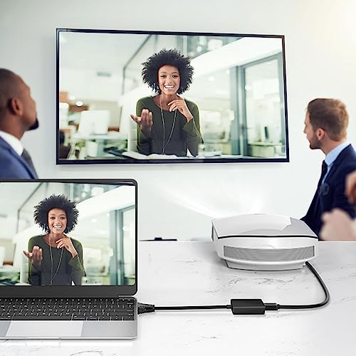 Conversor VGA para HD para Monitor, Adaptador VGA para HD 1080P, Conector VGA para HD portátil para