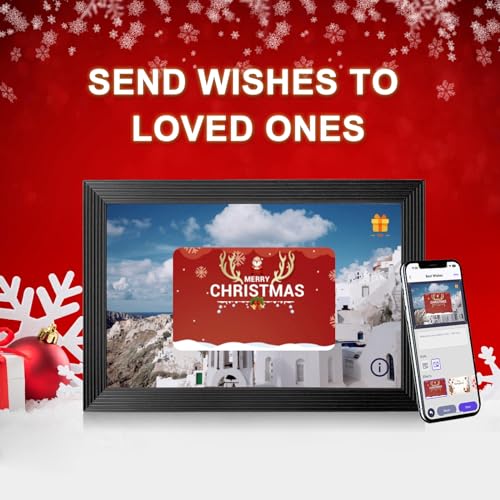 image for SSA 32GB 10.1 inch WiFi Digital Photo Frame 1280 * 800 IPS Touch Scree