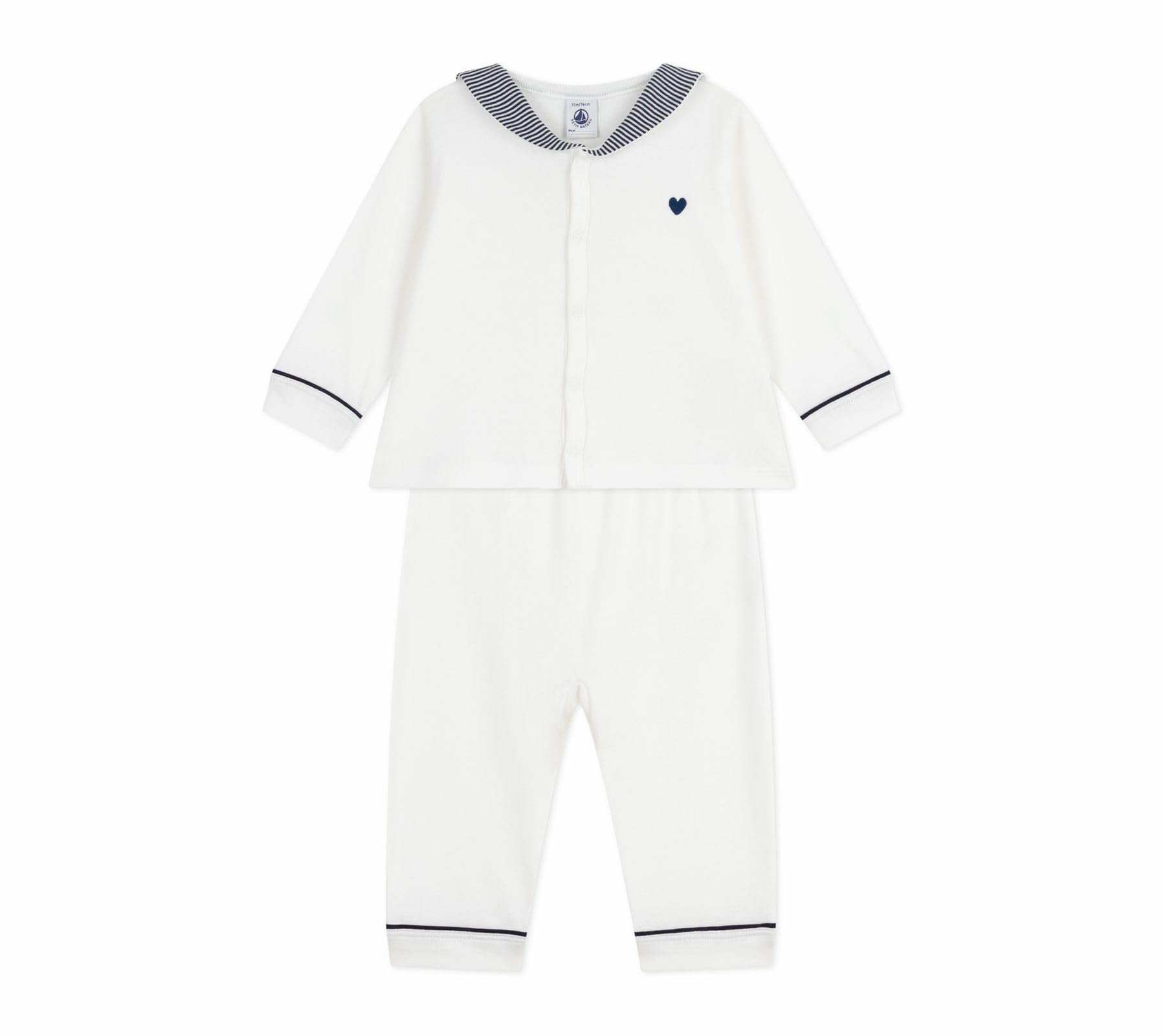 Petit Bateau Unisex Baby Charles_h2 Nachtwäsche (1er Pack)