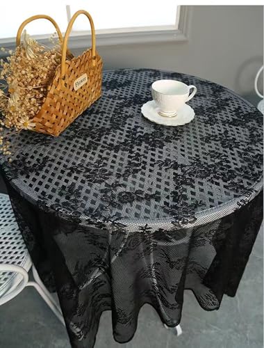 Nappe rectangulaire 150x180 noire pour repas chaleureux maison